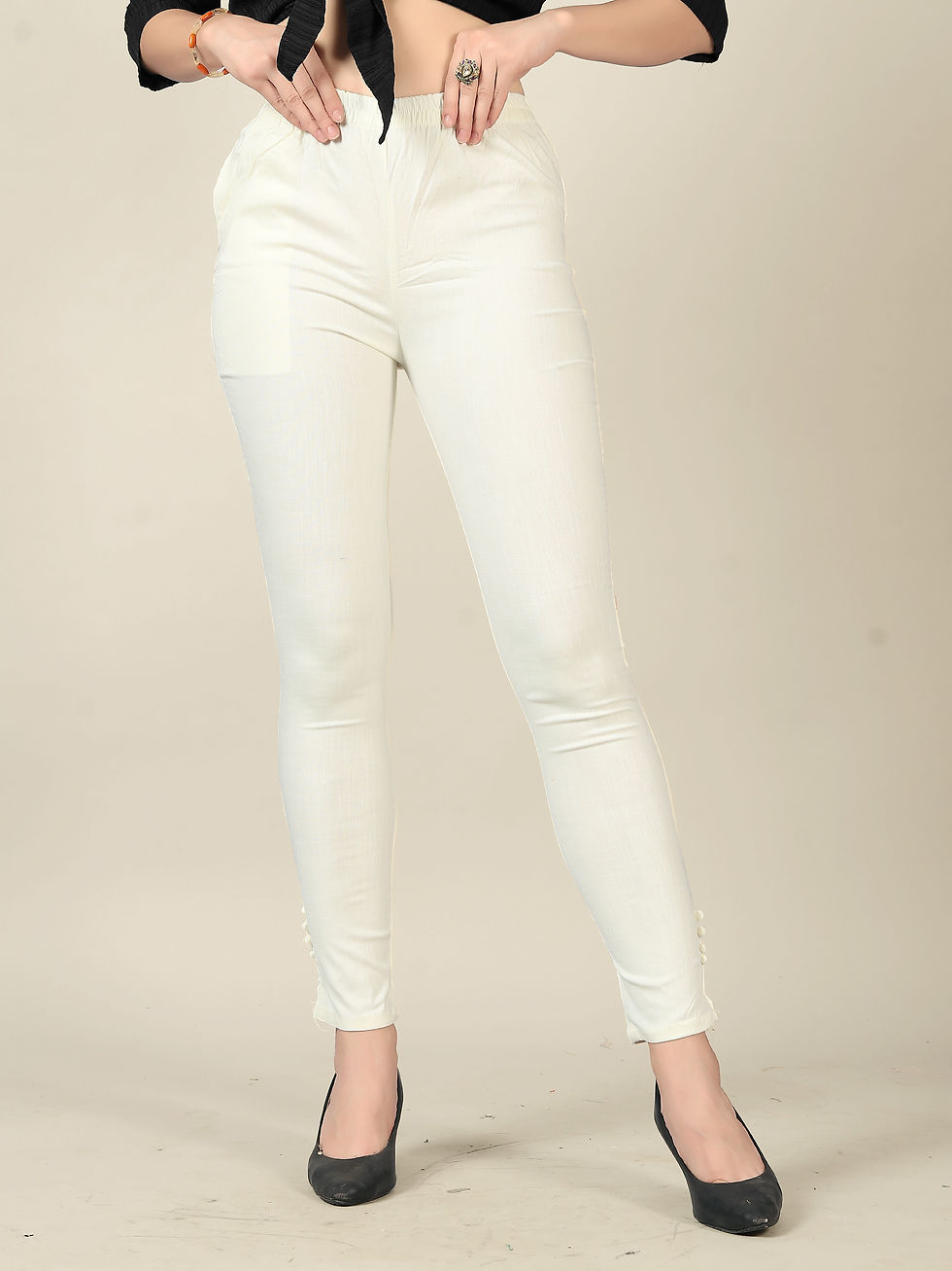 Thumbnail: Readymade Women’s Plain Pant – Perfect Fitting