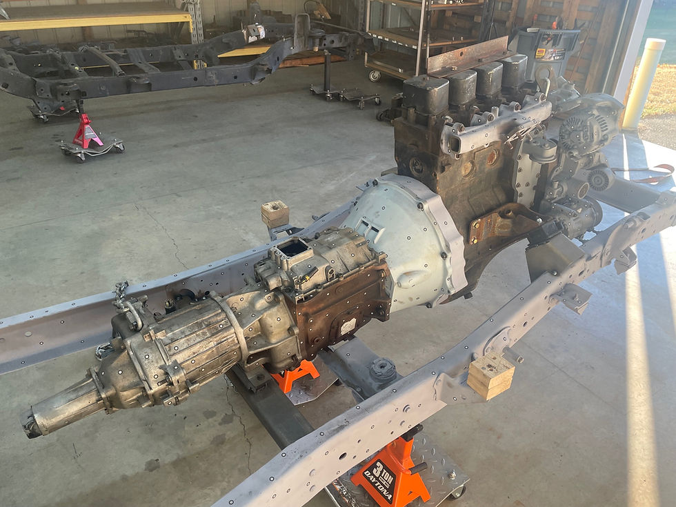 Thumbnail: Jeep FSJ Cummins 4BT Engine Mounts