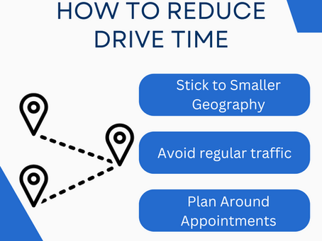 How to Reduce Drive Time In Pharma Sales