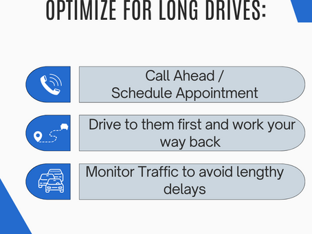 How to Optimize for Long Drives In PharmaceuticalSales