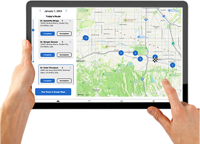AtlasRx on iPad | Routing Simplified