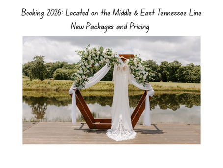 Evolving Wedding Packages for a Modern Celebration in Middle and East Tennessee