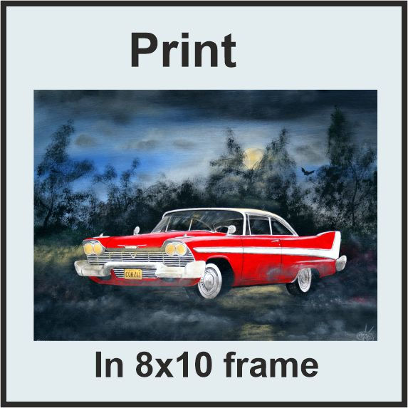 Plymouth Fury Christine Framed print