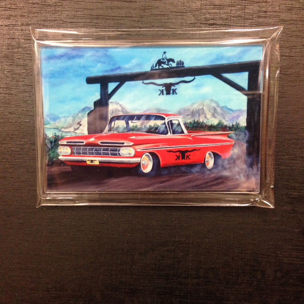 Chevrolet El Camino Pick-up Fridge magnet