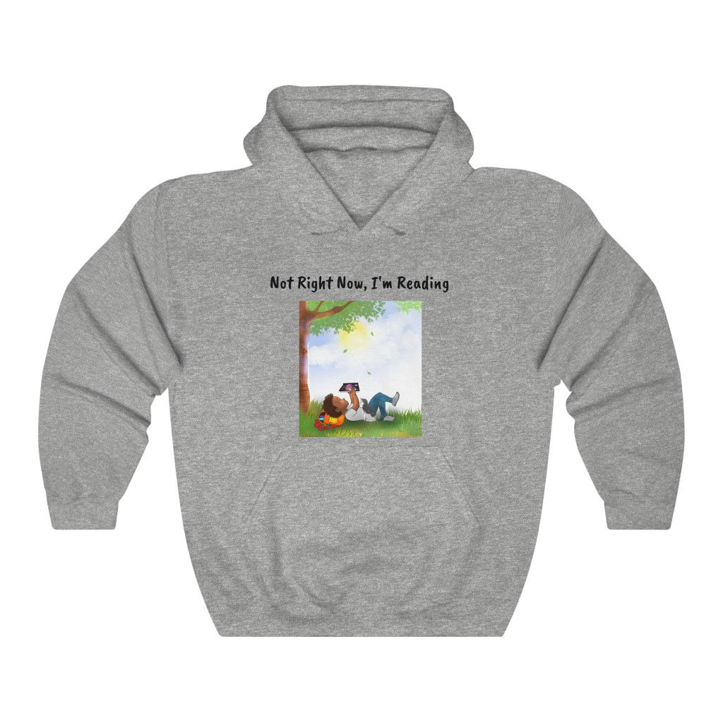 Not Right Now, I'm Reading! Unisex Heavy Blend™ Hooded Sweatshirt