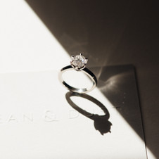 Platinum Diamond Solitaire Ring