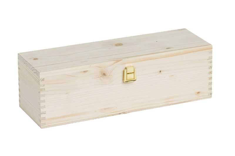 Confezione cofanetto in legno 1 bottiglia 0.75l spumante