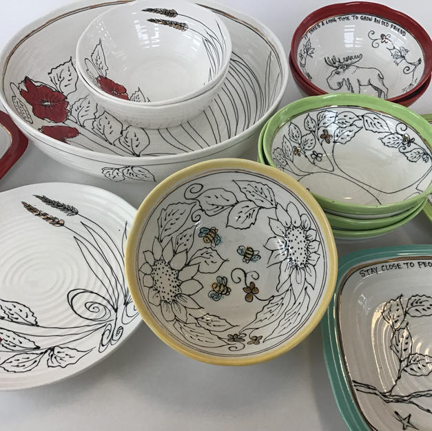 Dinnerware, Serving Bowls, Individual Pasta Bowls, Ice cream Bowls , Rectangle Serving Platter