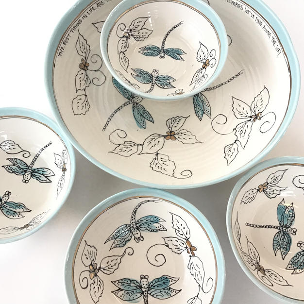 Dragonfly Pasta Set