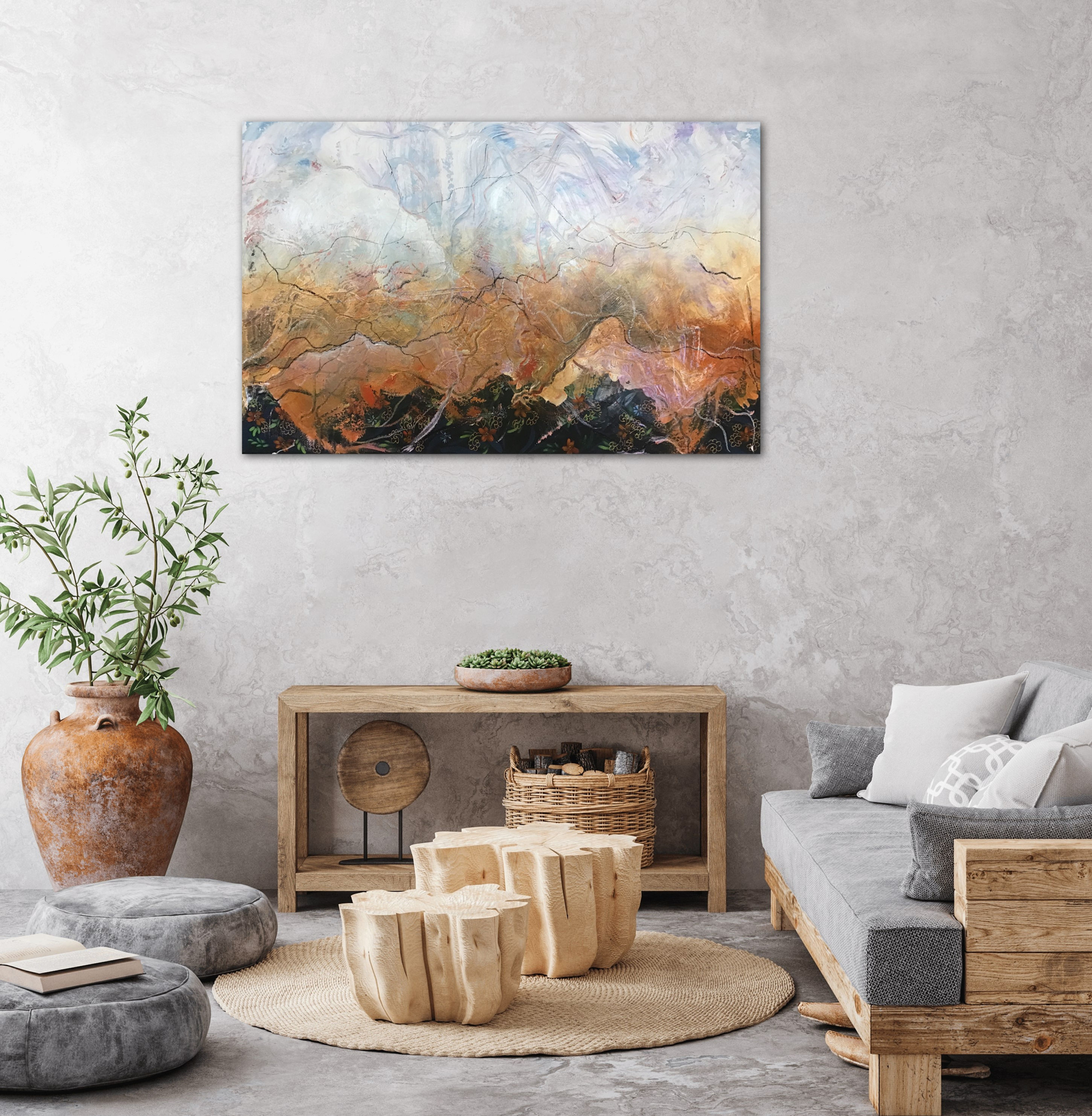 Prairie Goddess Series - Fabric of the Land