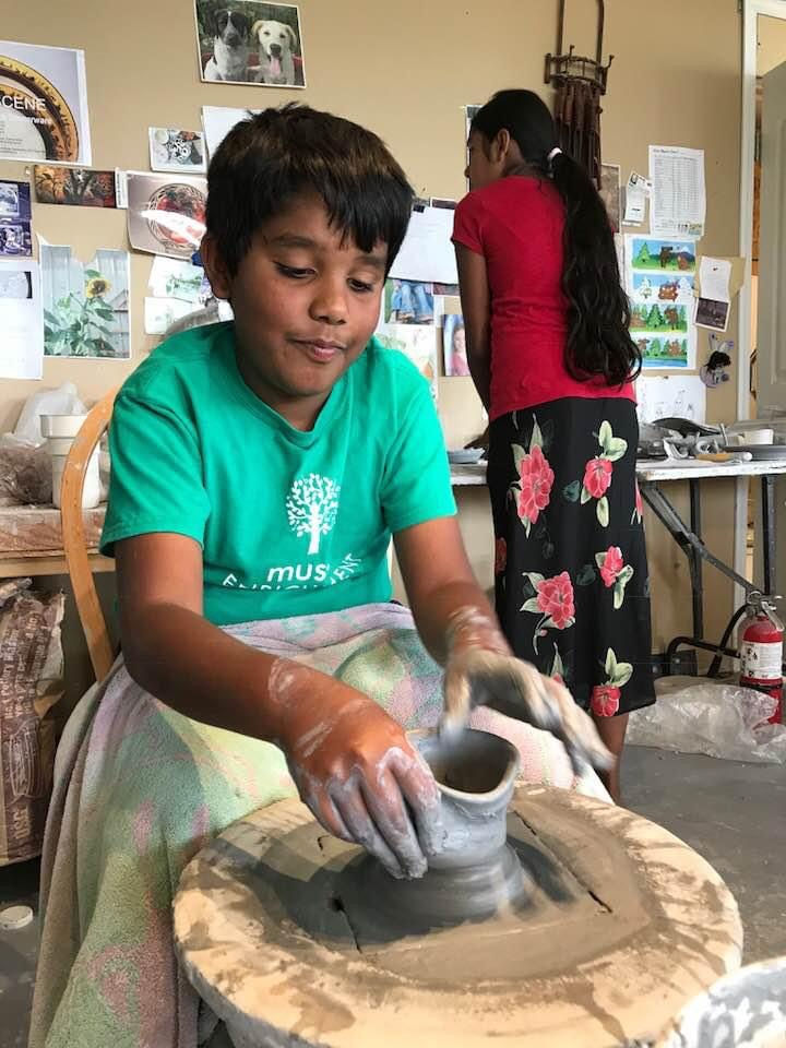 Thumbnail: Youth Summer Pottery Wheel Throwing Camp