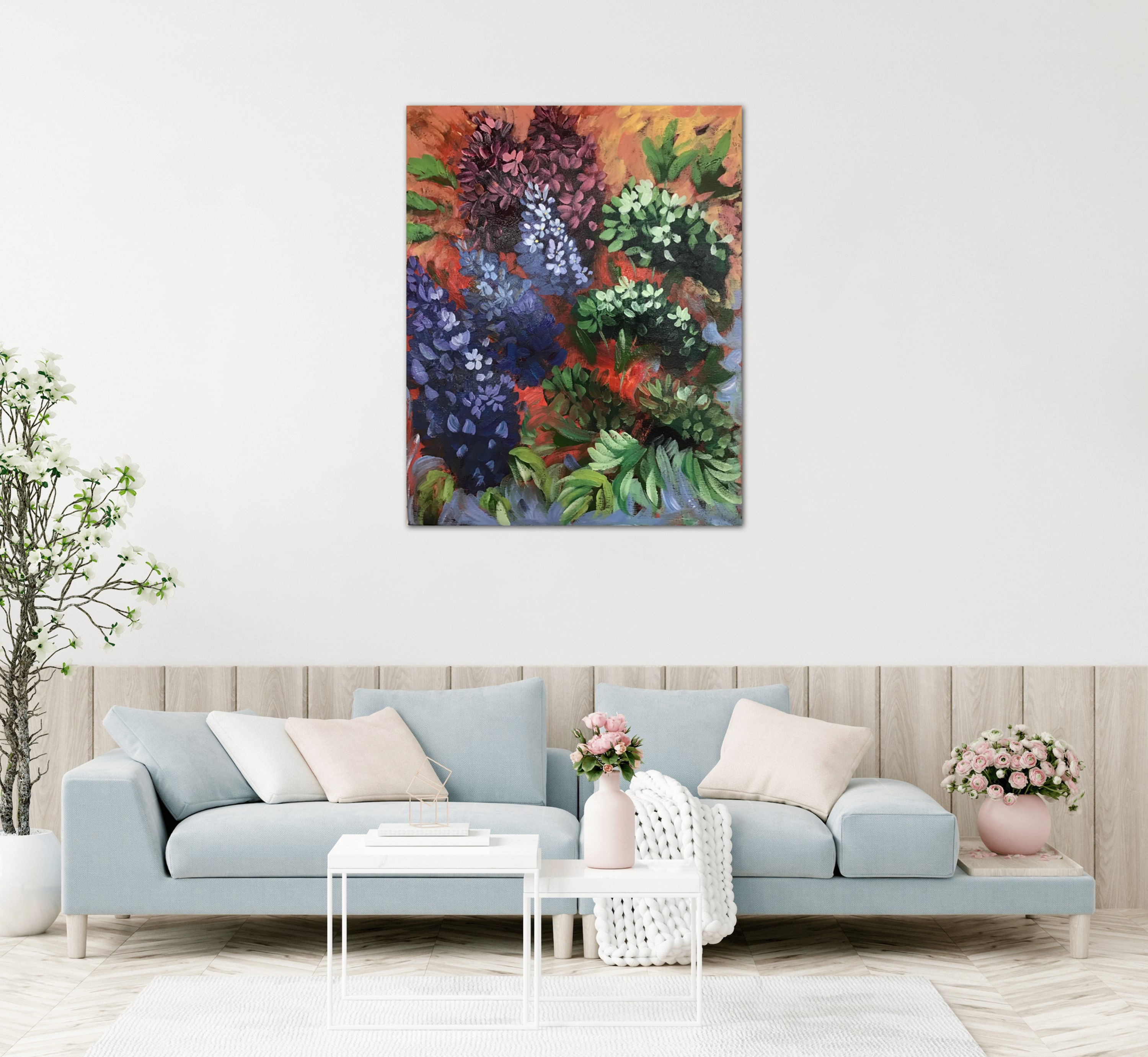 French Lilacs  - SOLD