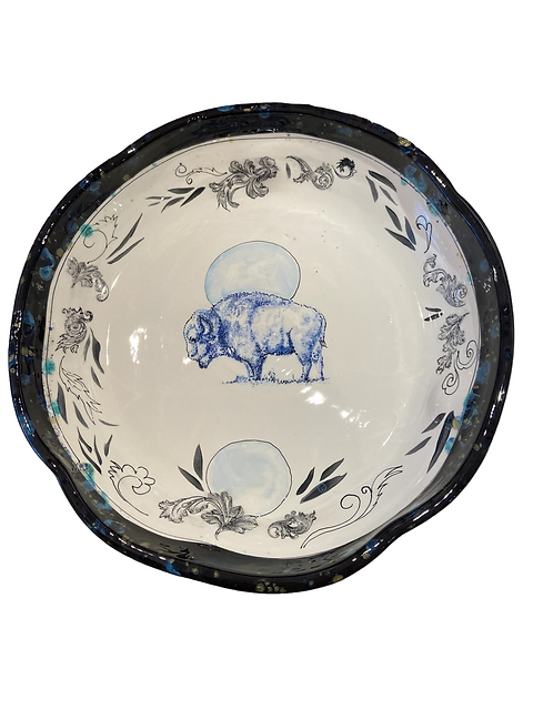 Buffalo Blue Moon 16 inch serving Platter artables