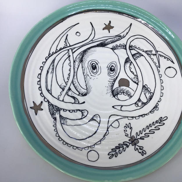 Octopus Side Plate $28
