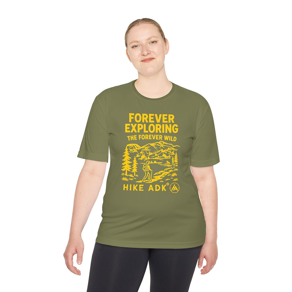 Thumbnail: Hike ADK® "Forever Exploring"  Performance Moisture Wicking Tee