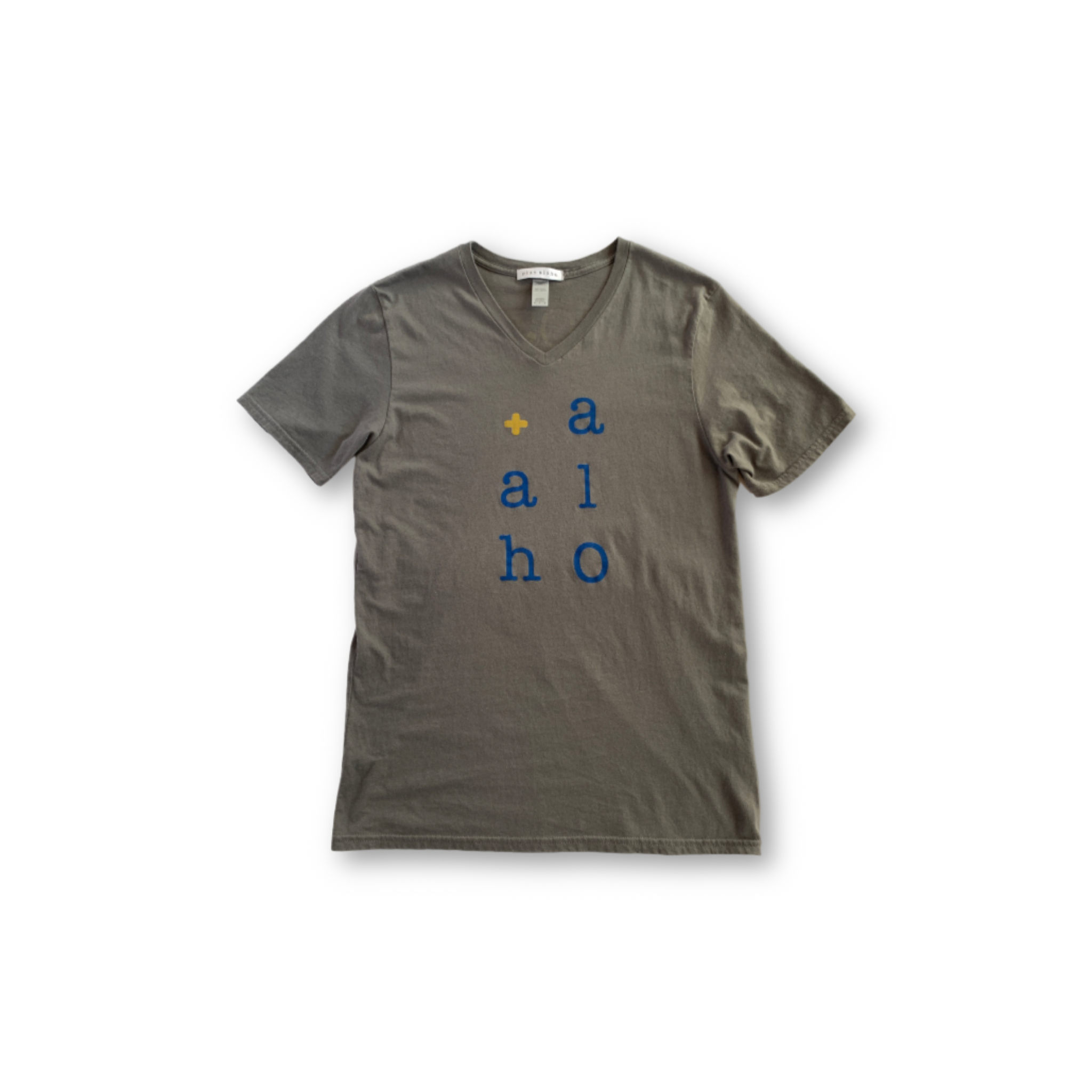 Men's Printed logo T-shirt / #03 /Charcoal