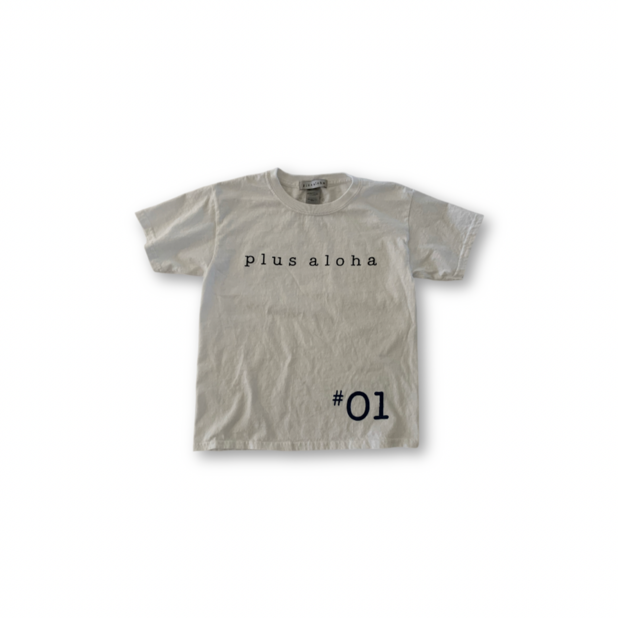Boy's Printed logo T-shirt / #01 / White