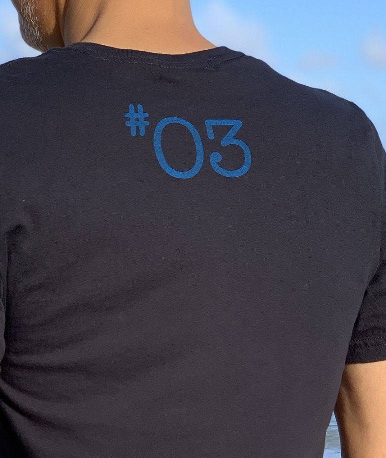 Thumbnail: Men's Printed logo T-shirt / #03 /Black