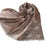 Miniaturbild: Veganer, doppelseitiger Tiermotiv - Pashmina beige
