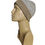 Miniaturbild: Mütze aus Wolle, wendbarer Beanie Damen, Herren, beige - grau