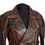 Thumbnail: Bespoke/Tailor-made Leather Jacket "Vintage Style" Brown for Men