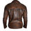 Thumbnail: Bespoke/Tailor-made Leather Jacket "Vintage Style" Brown for Men