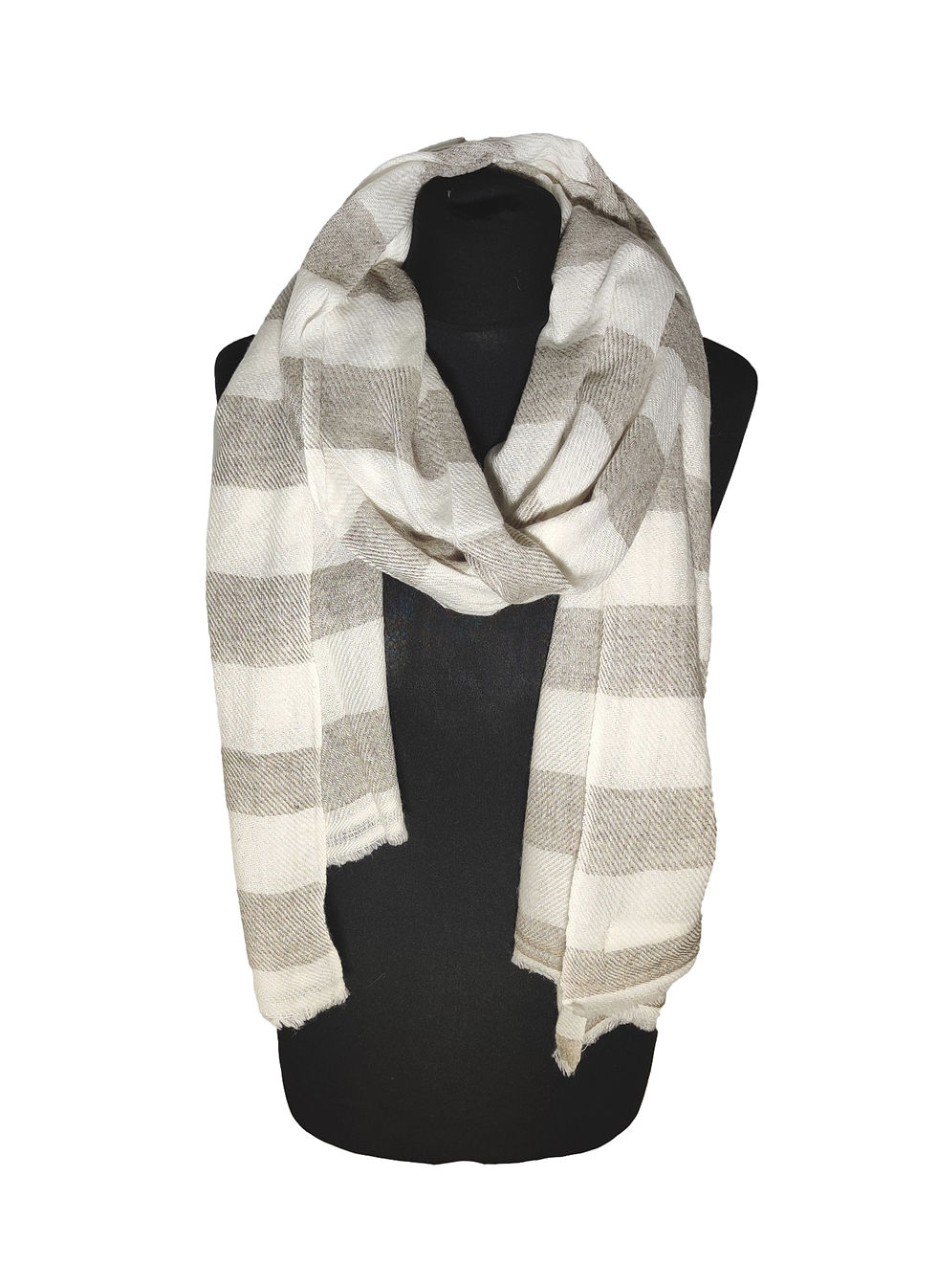 Thumbnail: Handgewebter Yak Wolle Schal für Damen, Herren