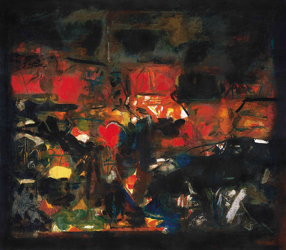 S.H. Raza, Tapovan, 1972, Christie’s 2018