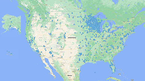 MacMan Customer User Map