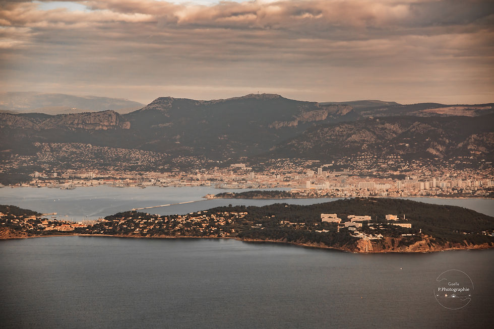 Vol en avion, Îles d’Or, Var, Porquerolles, expérience aérienne, photographie aérienne, Toulon