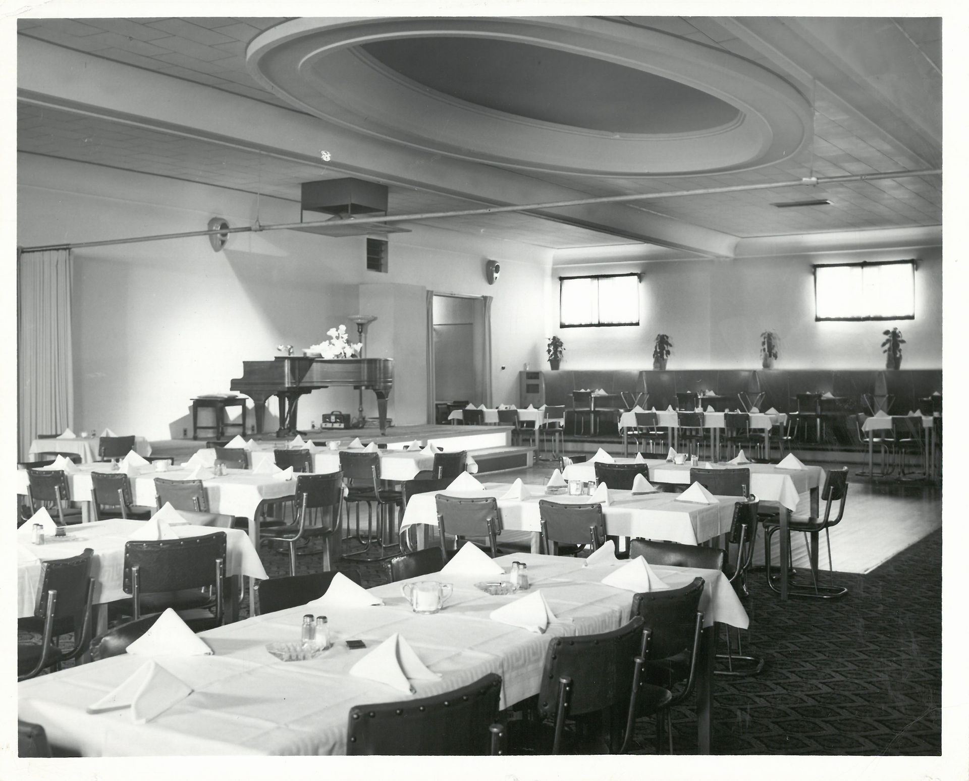 The Turf Club fine dining room