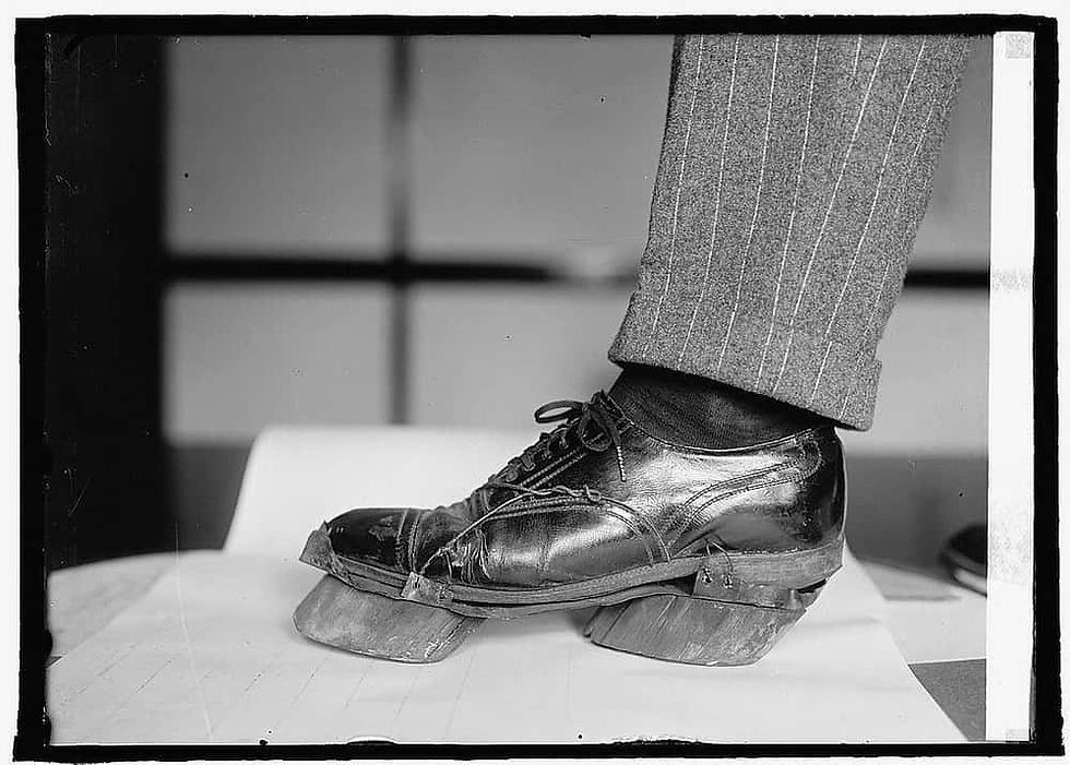 A gentleman's "cow shoe"