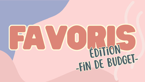 FAVORIS - ÉDITION FIN DE BUDGET
