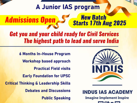 PRASHASAN – Junior IAS Program by Indus IAS Academy