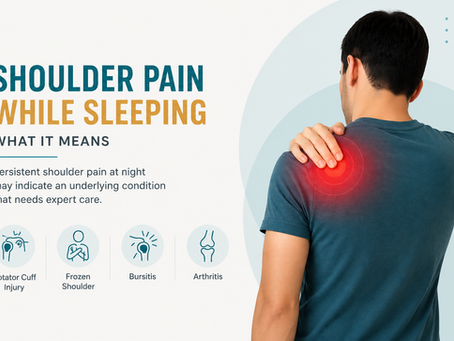 Shoulder Pain While Sleeping – What It Means