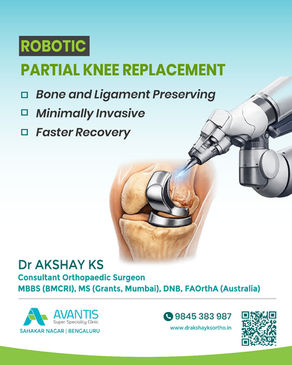 Robotic Partial Knee Replacement