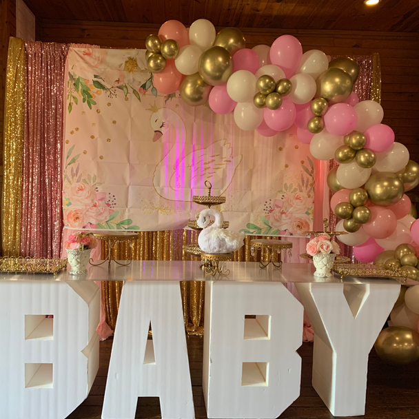 baby shower decoration in Raleigh, NC