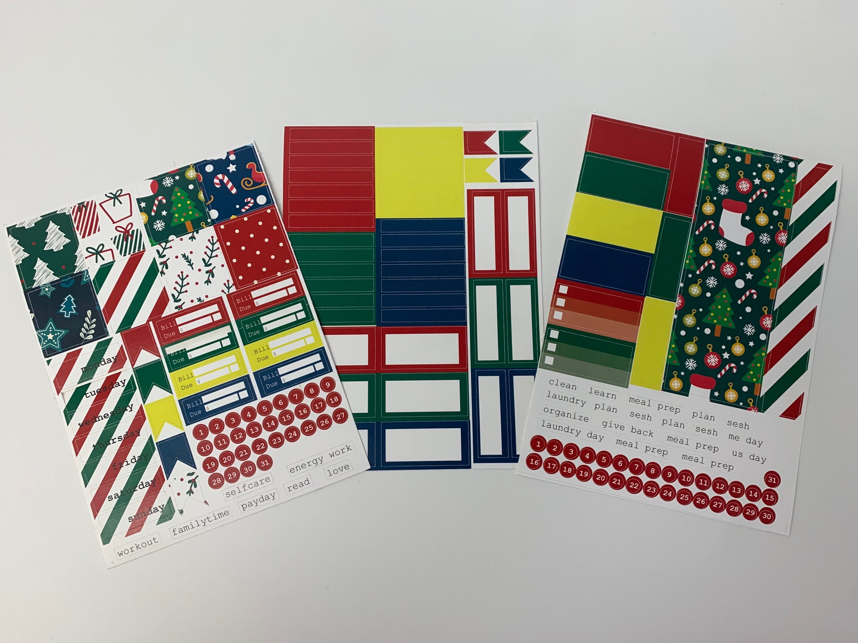 Bright Christmas Stickers
