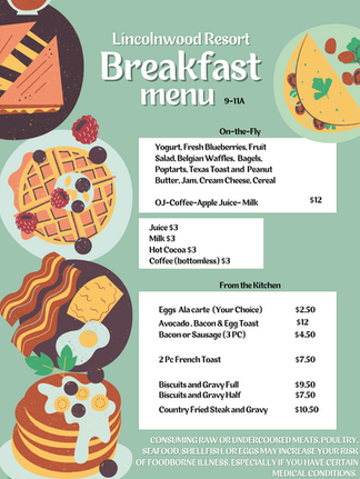 Serving Breakfast!