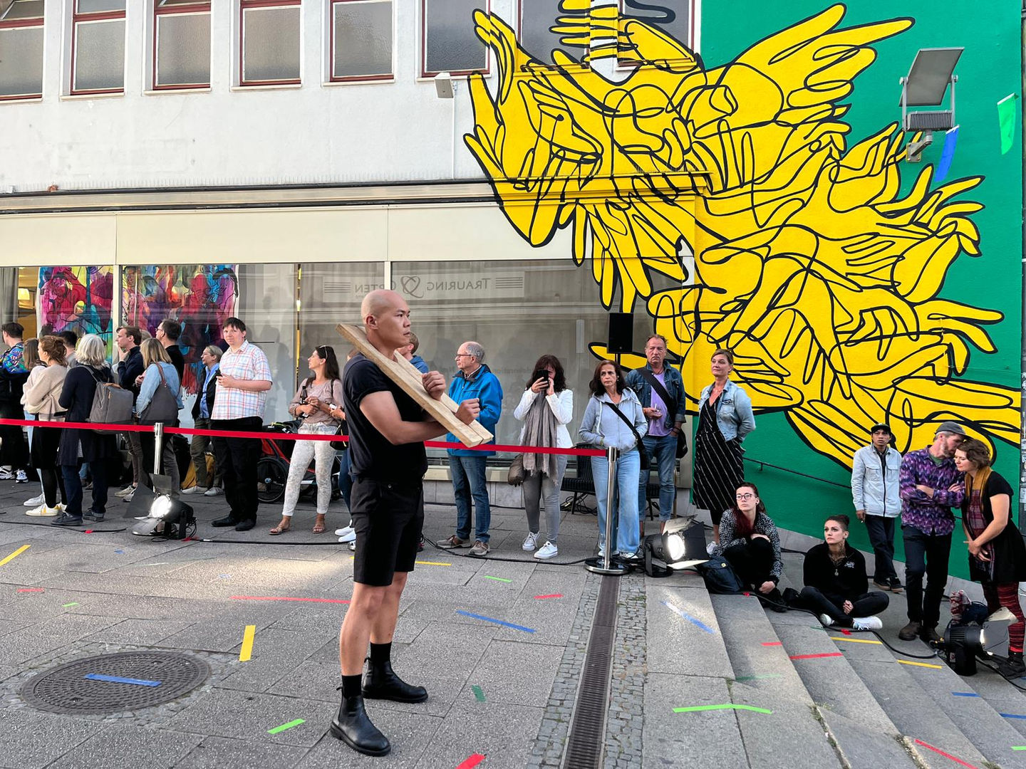 In a Closed World – Visible and Invisible Walls" by Trampoline House and Dady de Maximo Mwicira-Mitali