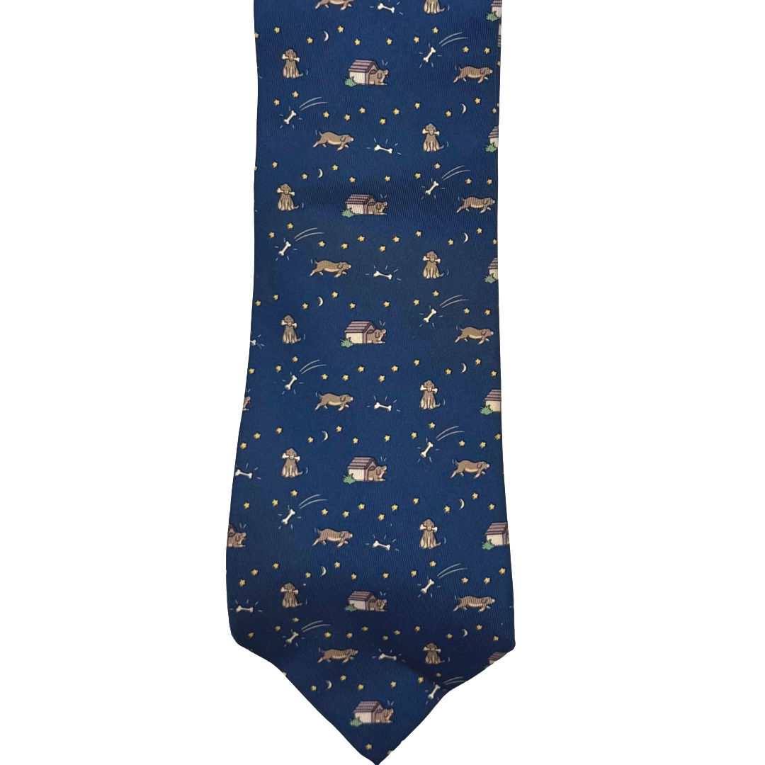 HERMES PARIS SILK TIE