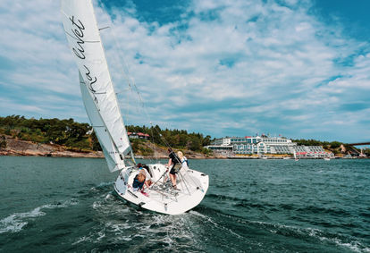 Prova på matchrace på marstrand