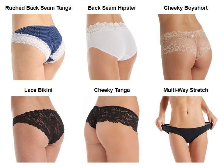 Tomima Talks: Panty Styles for your Bottom Type