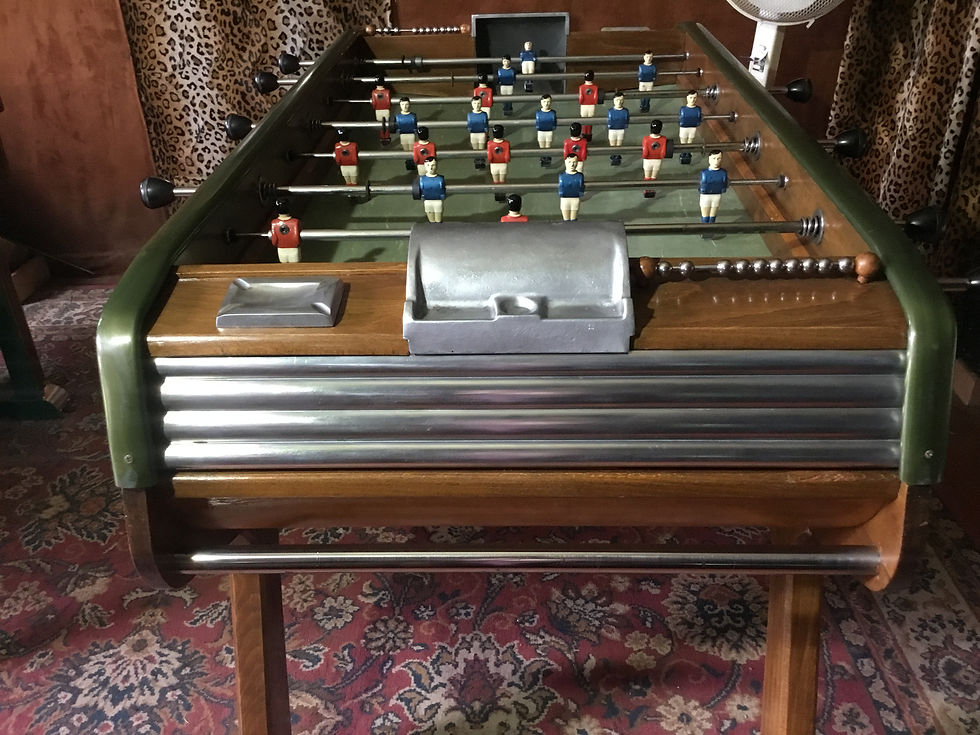 Miniatura: Futbolín Zak 3 totalmente restaurado (Ref. BBB0025)