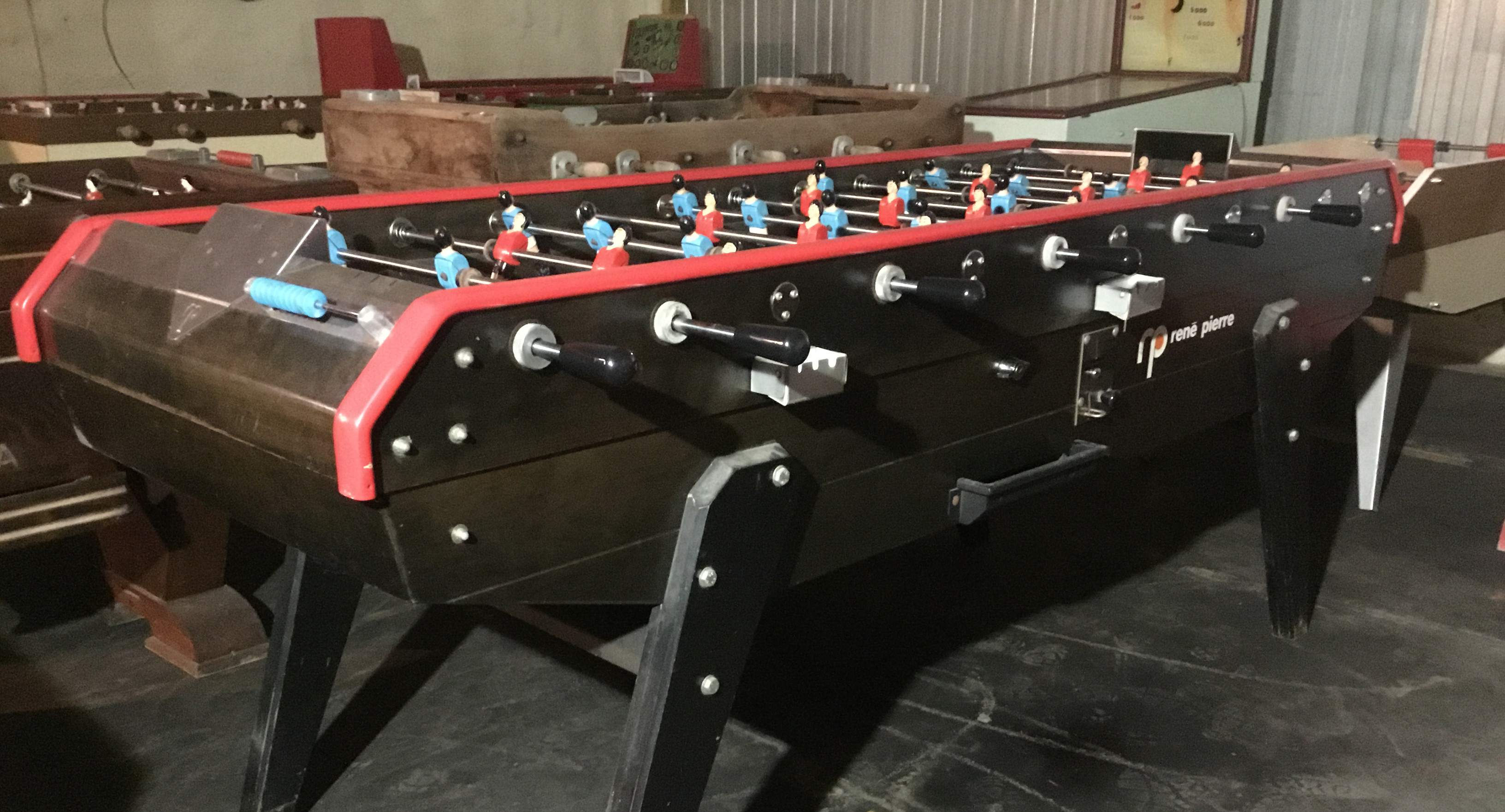 baby-foot Soccer foosball table collection vintage collector rené pierre