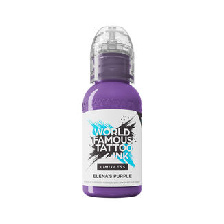 World Famous Limitless Tattoo Ink - Elena's Purple 30ml