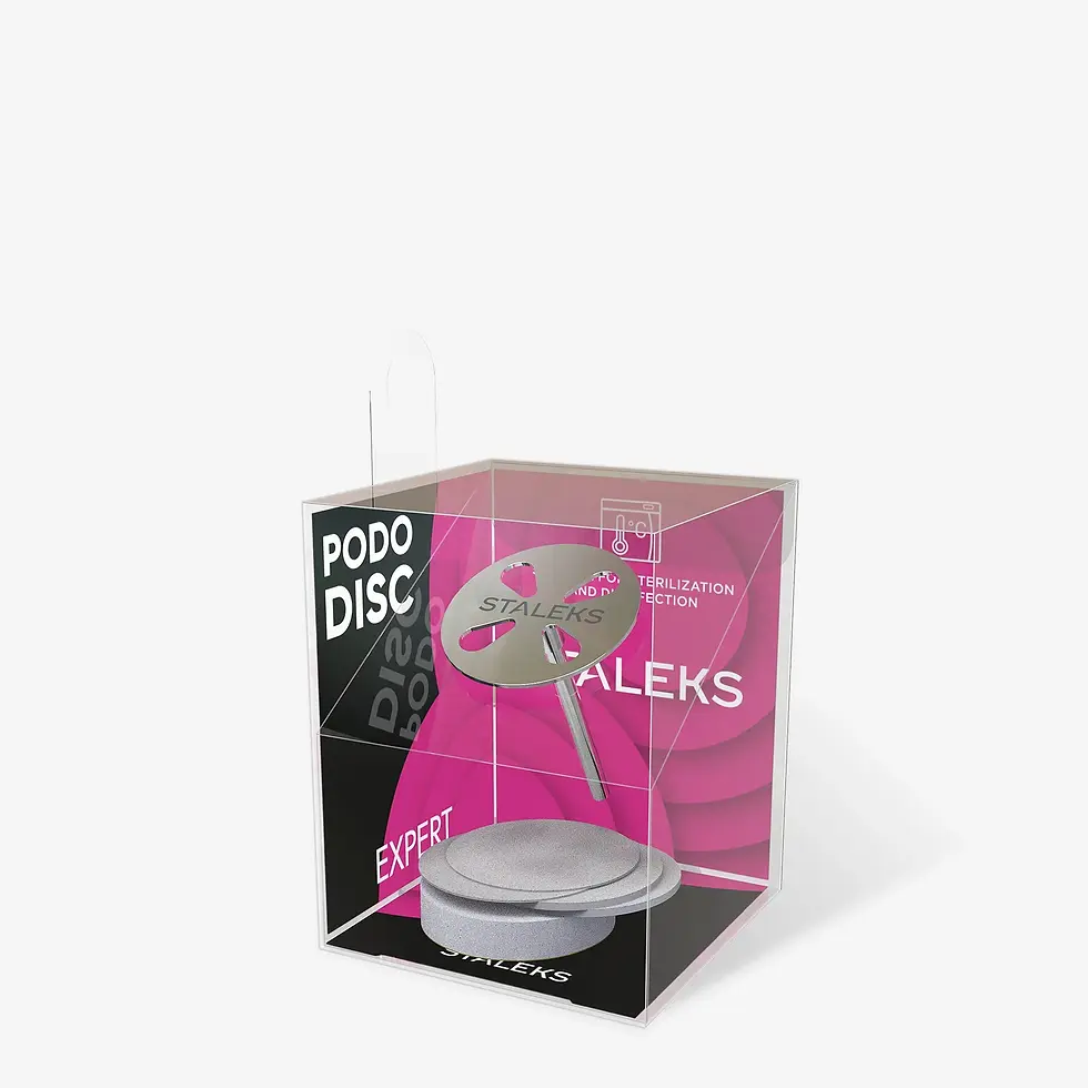 STALEKS EXPERT PODODISC M Disque de pédicure avec limes de rechange