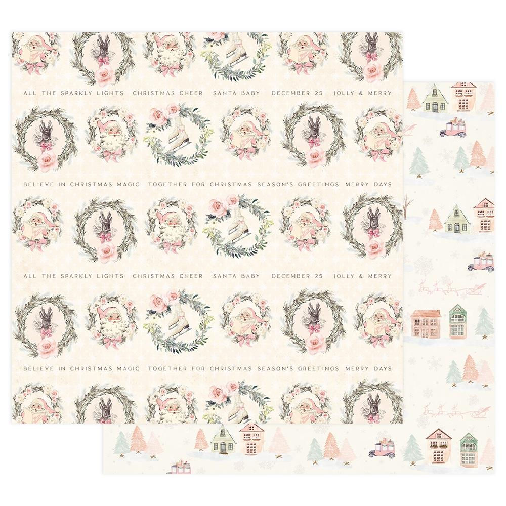 Prima - Sugar Cookie Christmas - 12x12" d/sided paper - Together for Christmas