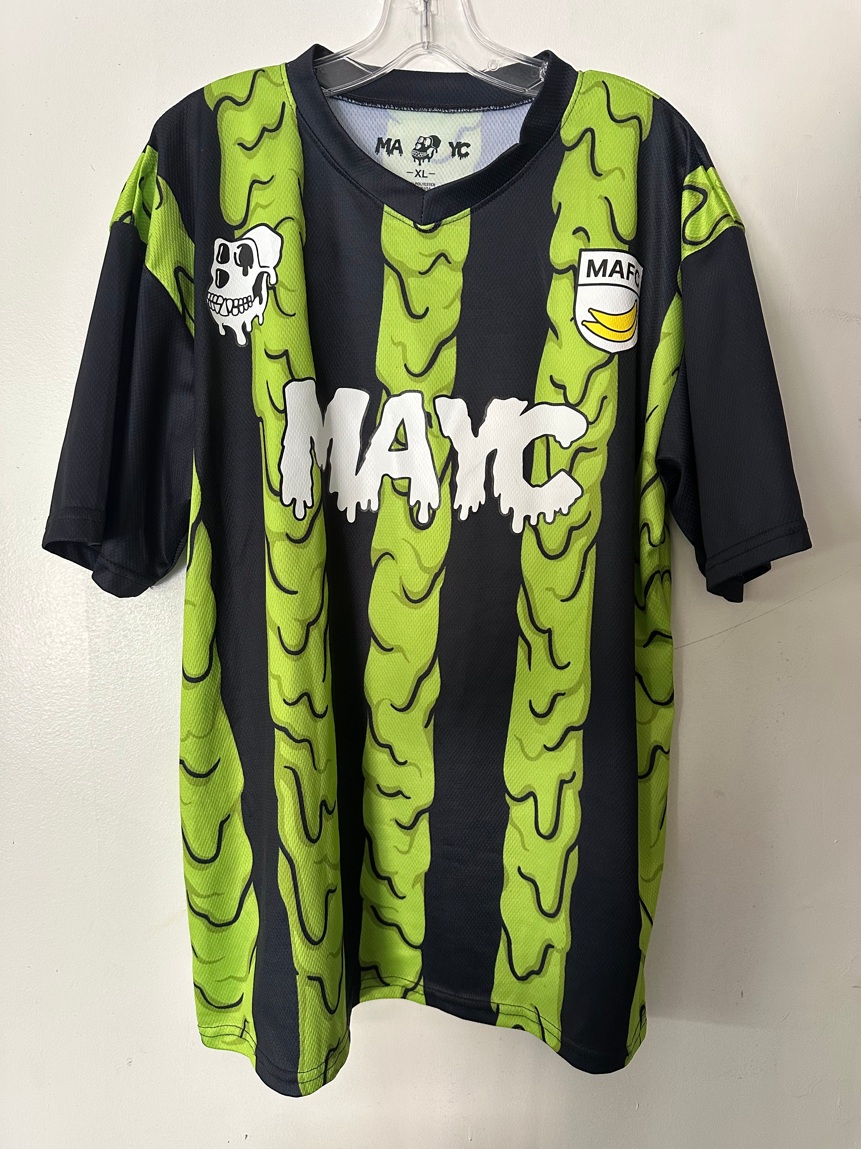 Mutant Ape Yacht Club Jersey T Green/Black