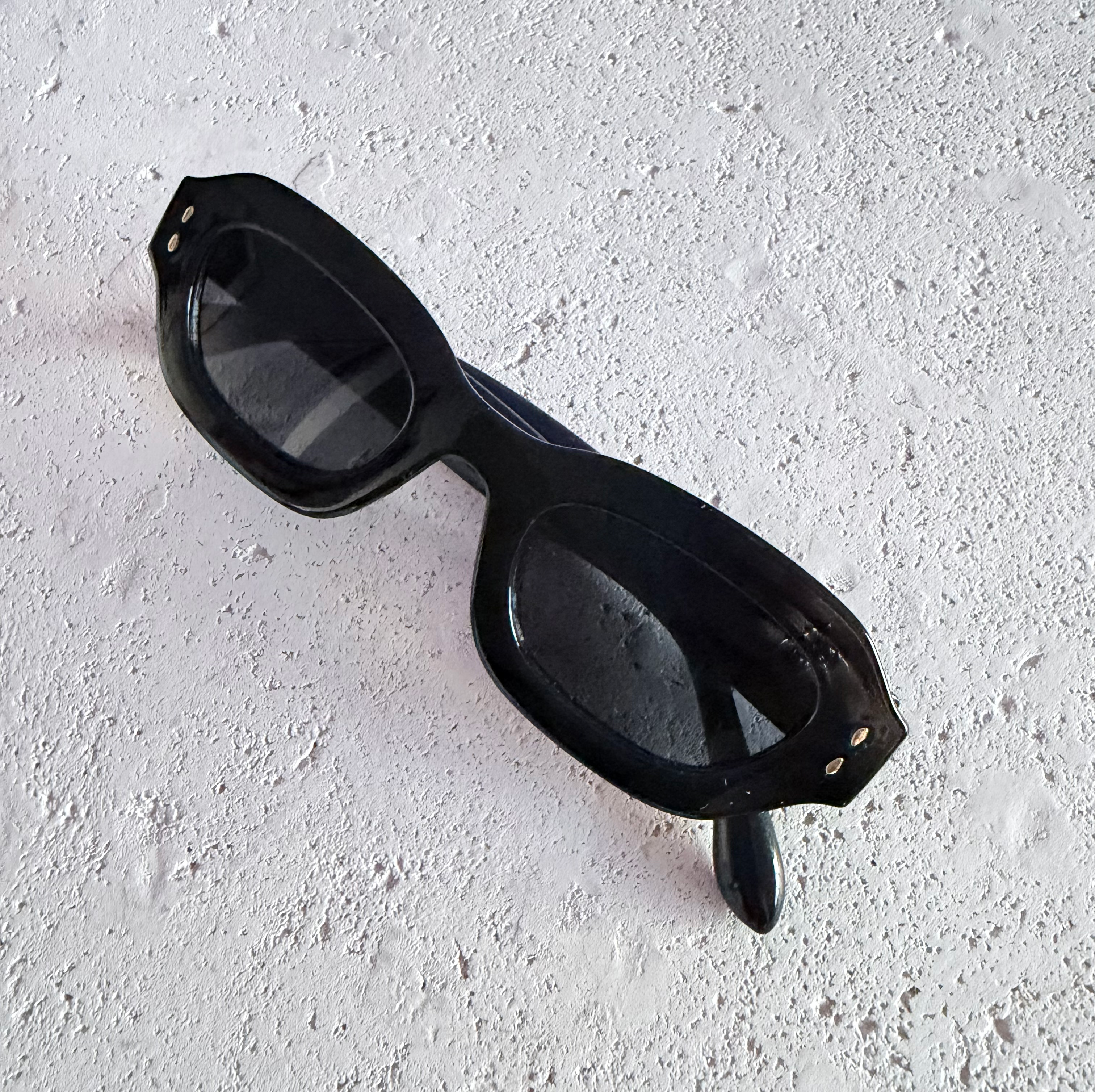 Thick Frame Sunglasses Black